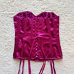 2000's regal raspberry corset