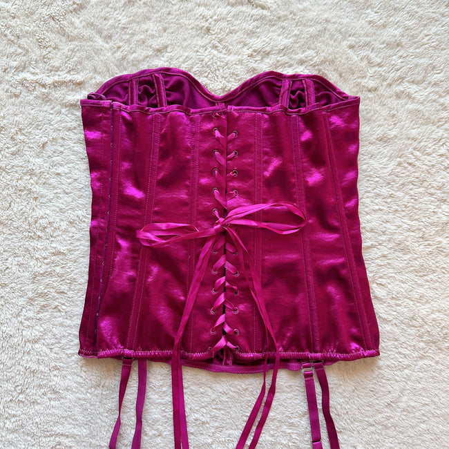 2000's regal raspberry corset