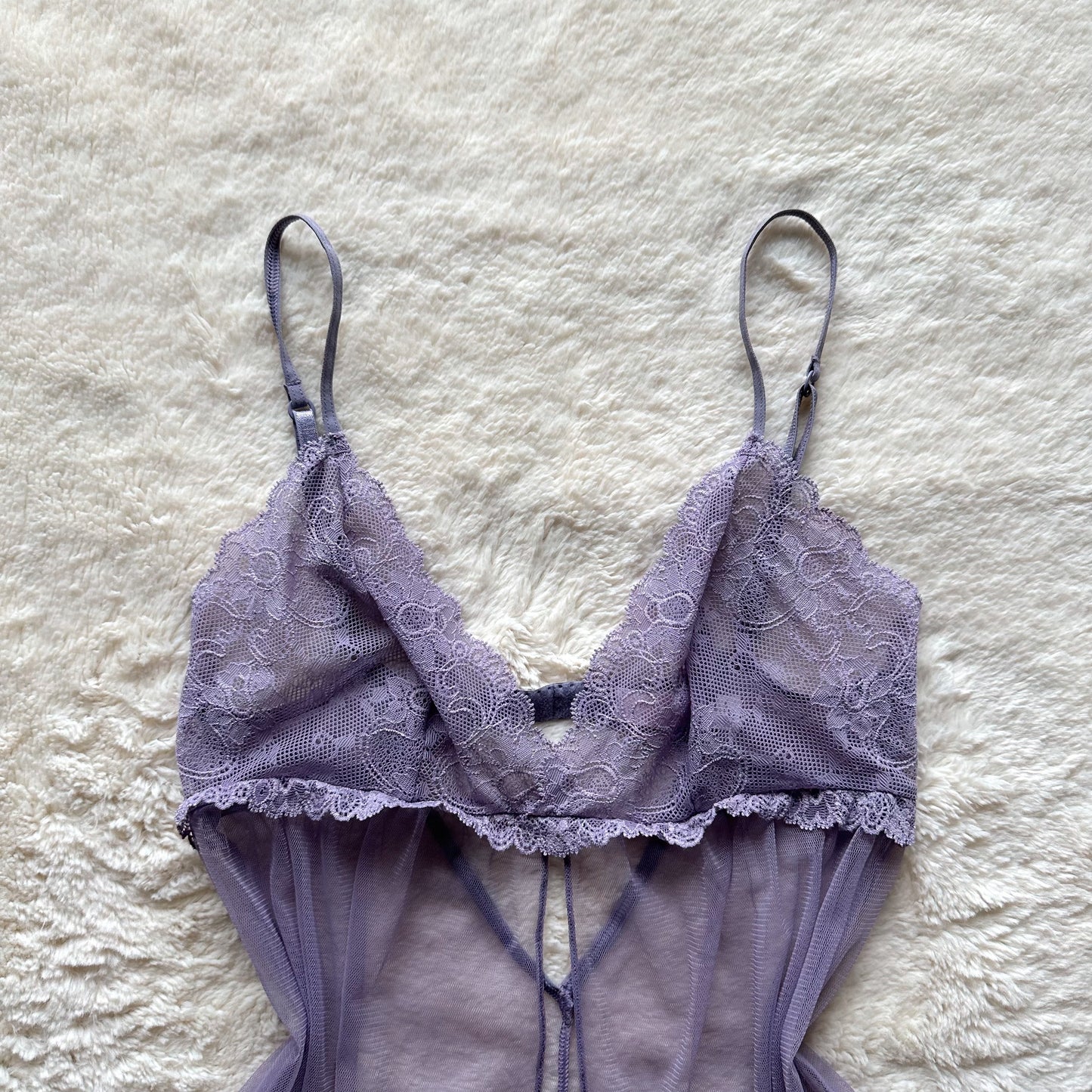 2003 lilac flyaway slip dress