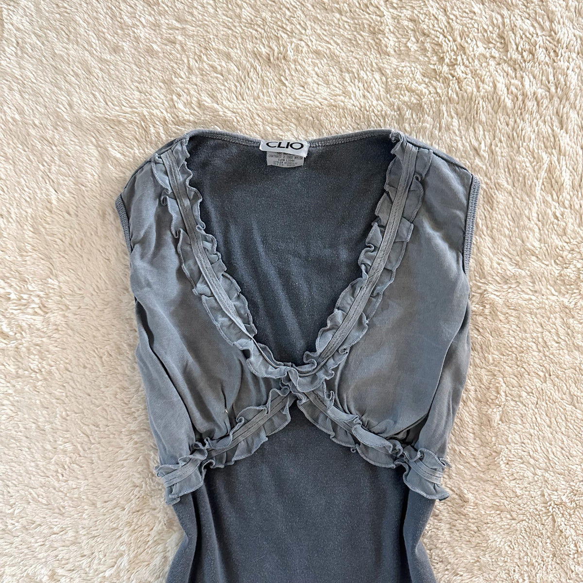 2000's slate petaline tank