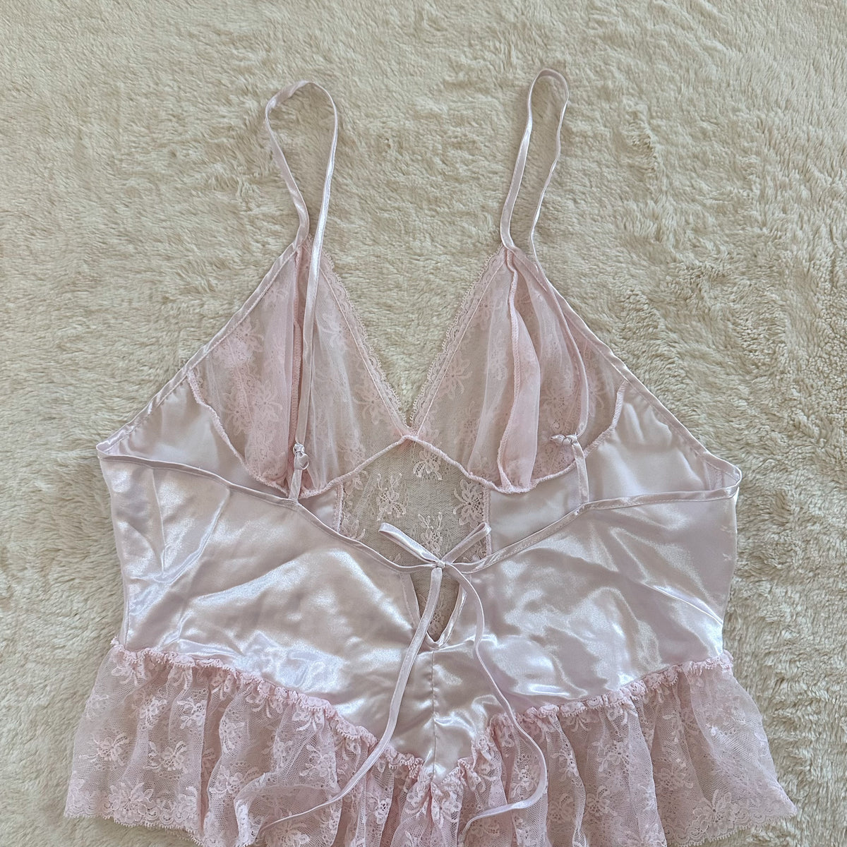 1990's pearly pink teddy