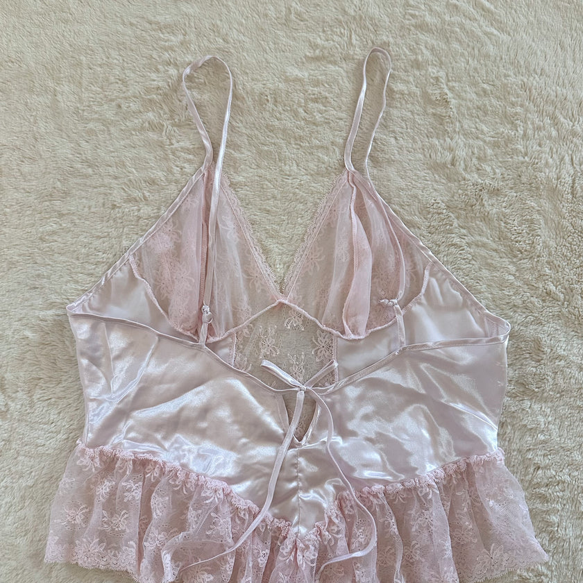 1990's pearly pink teddy