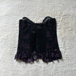 1990's gothic princess lace corset