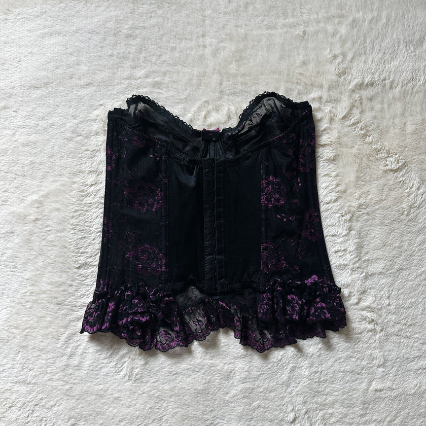 1990's gothic princess lace corset