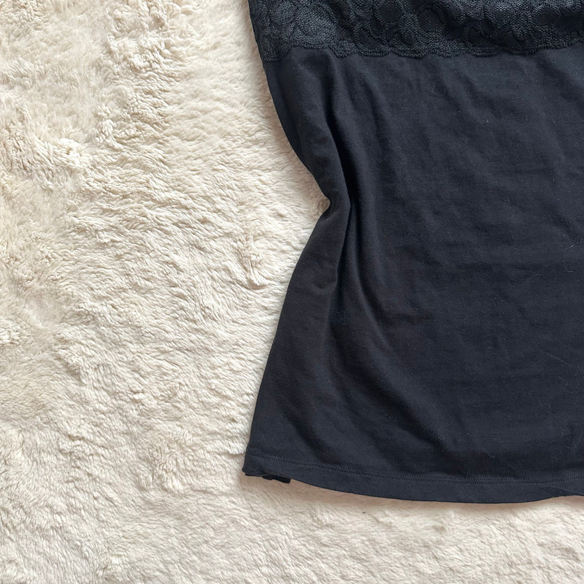 2000's ink lace cami