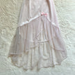 1980's ballerina dream slip dress