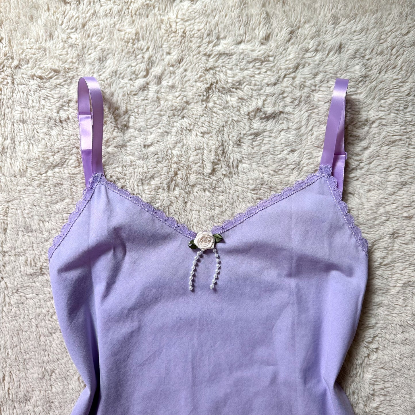 the periwinkle camisole - 100% cotton