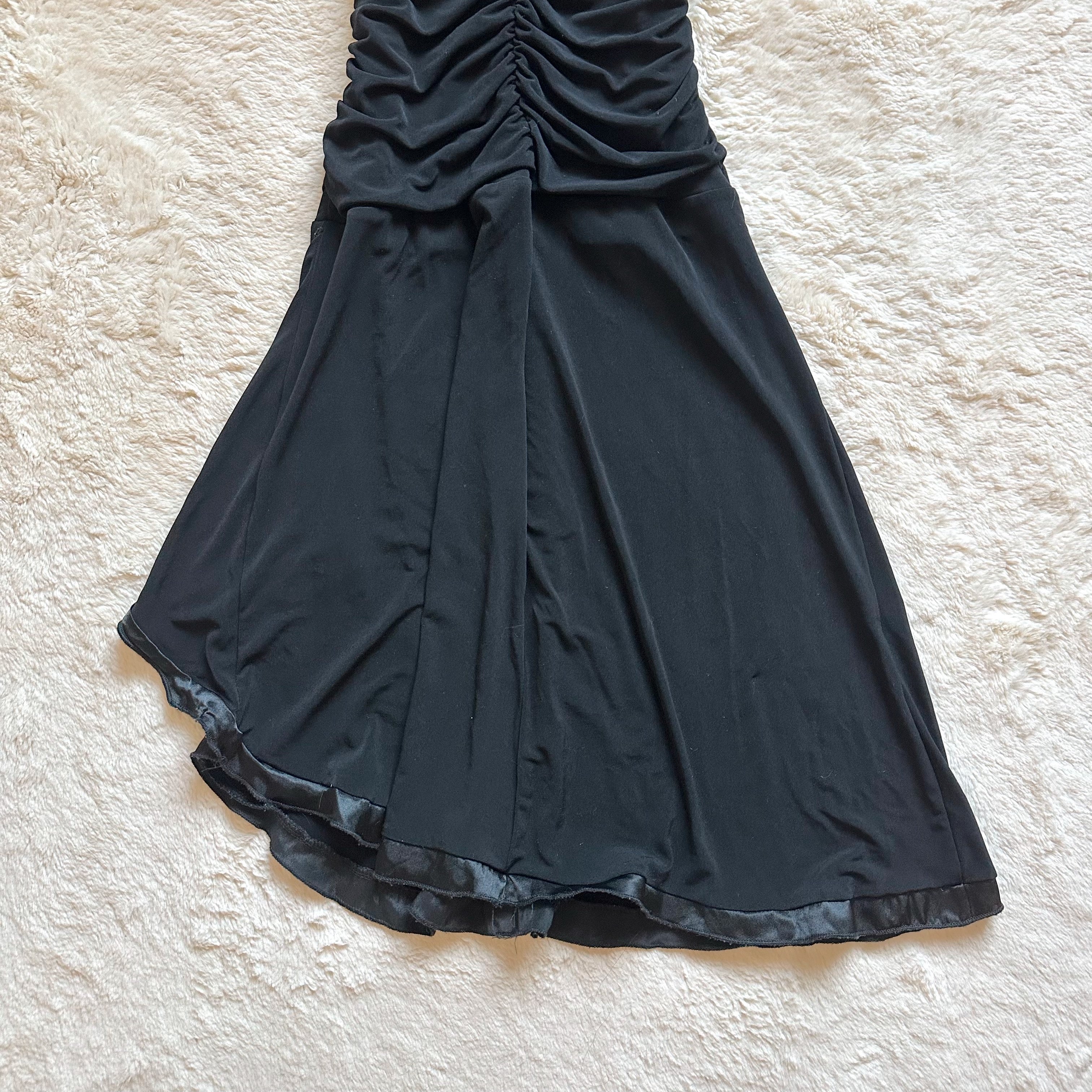 1990's noir allure mini dress
