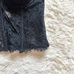 2020 noir lace bustier