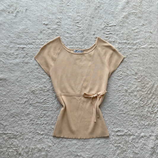 dressbarn muted golden top