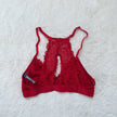 aerie crimson lace bralette