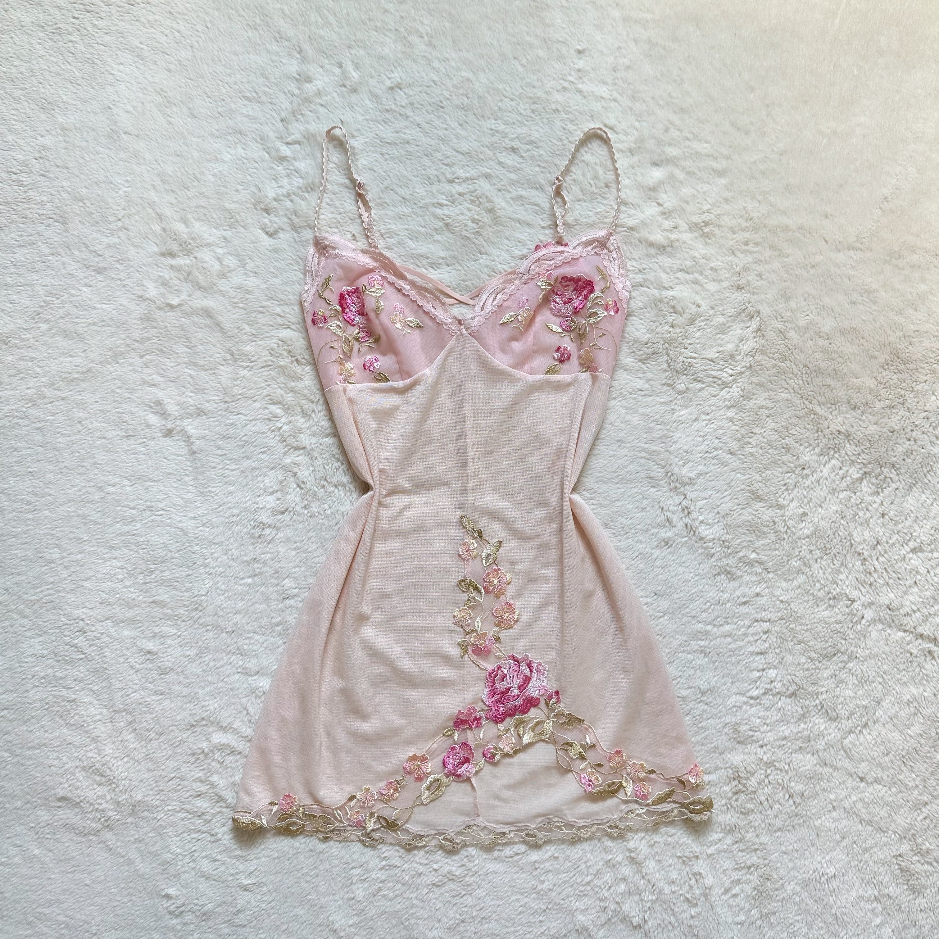 japanese brand blushing briar rose slip dress