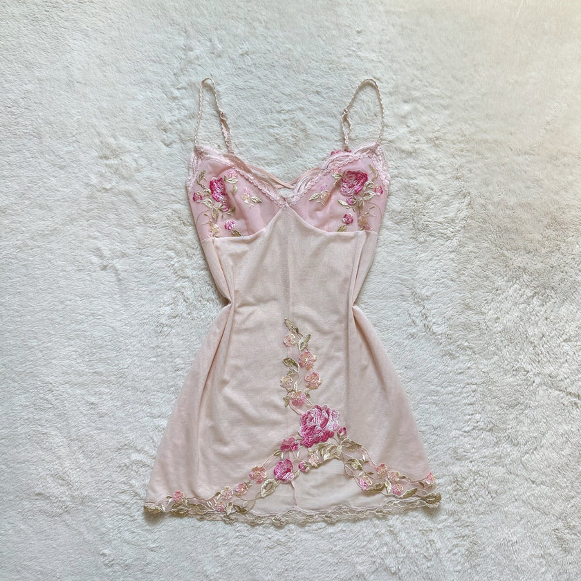 japanese brand blushing briar rose slip dress