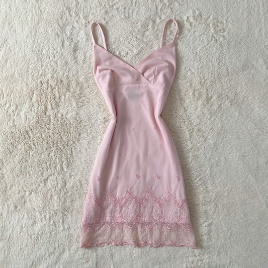 1990's pink moonlight dress