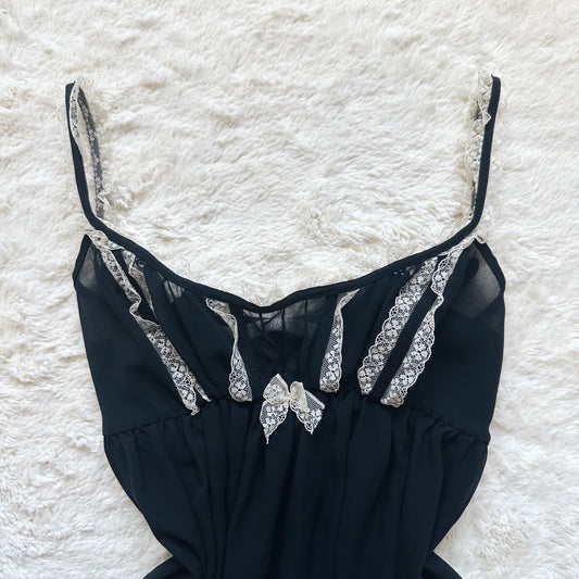 2010 french maid babydoll chemise