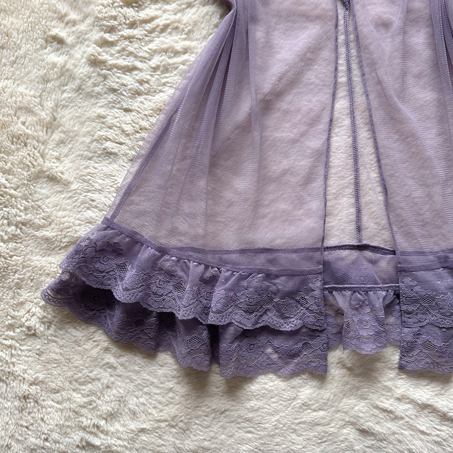 2003 lilac flyaway slip dress