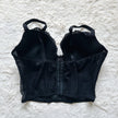 2000's midnight ash corset