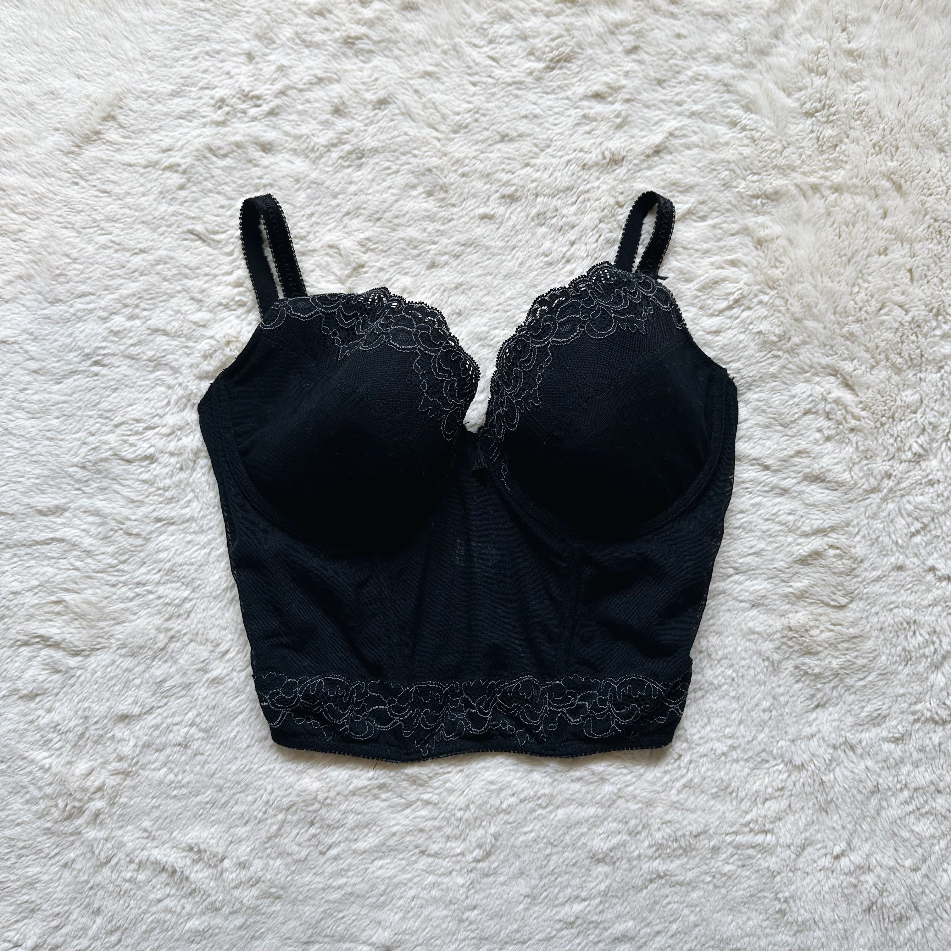 2000's midnight ash corset