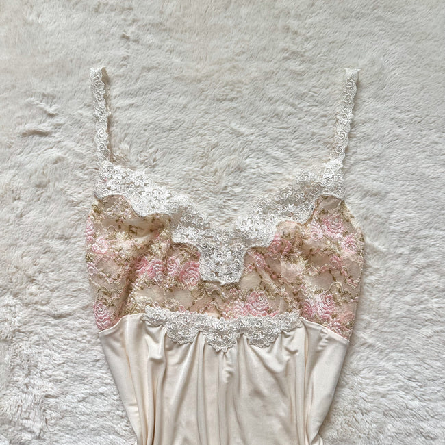 japanese brand wild peony slip dress