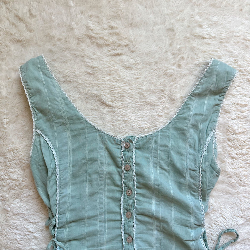 sage meadow lace top