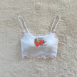 2000's sweet tease bra top