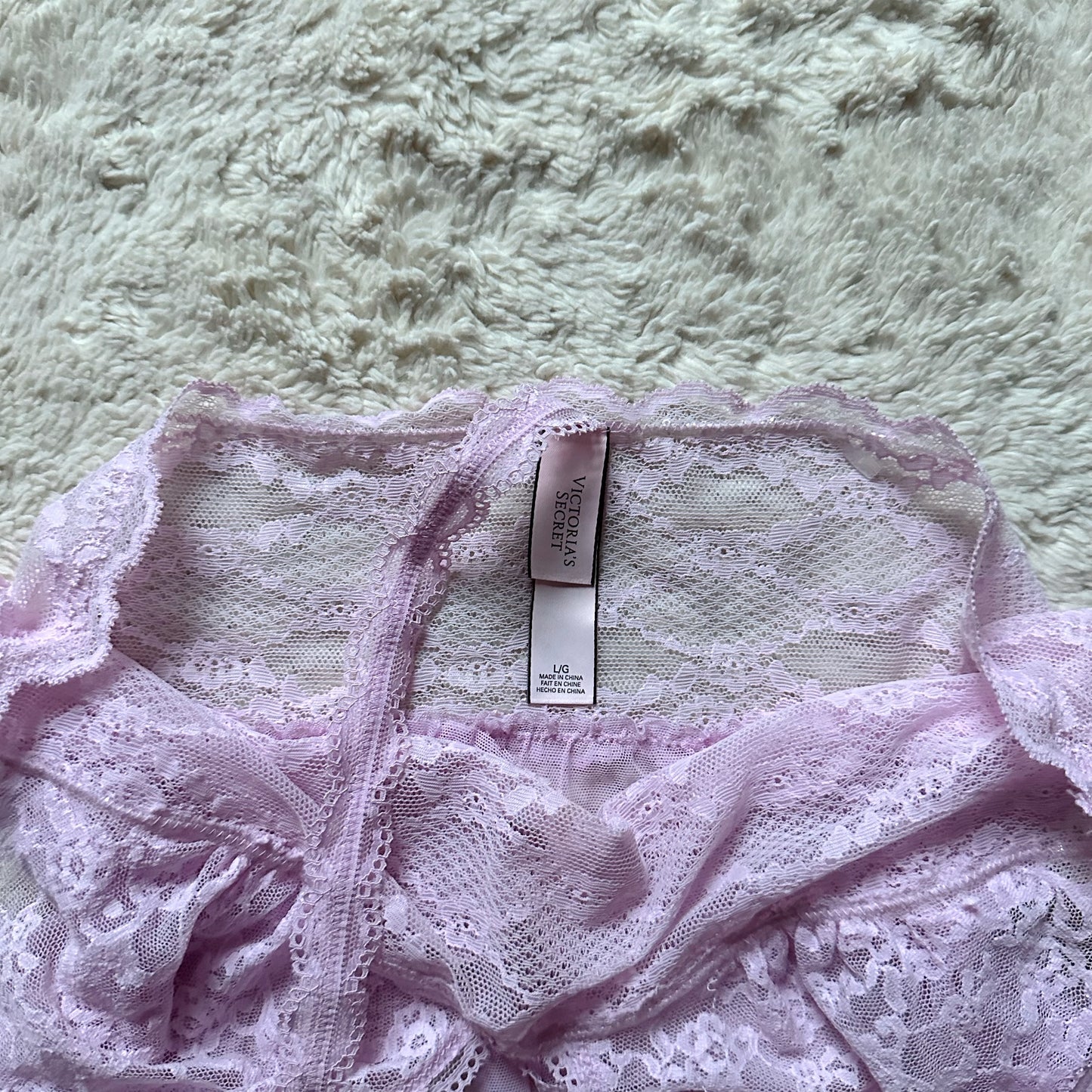 2015 lilac mesh lace babydoll