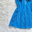 2000's bright skies slip dress