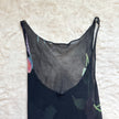 2000's moonflower mesh slip dress