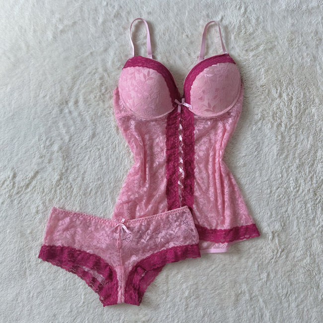 2000's cherry pie bustier set