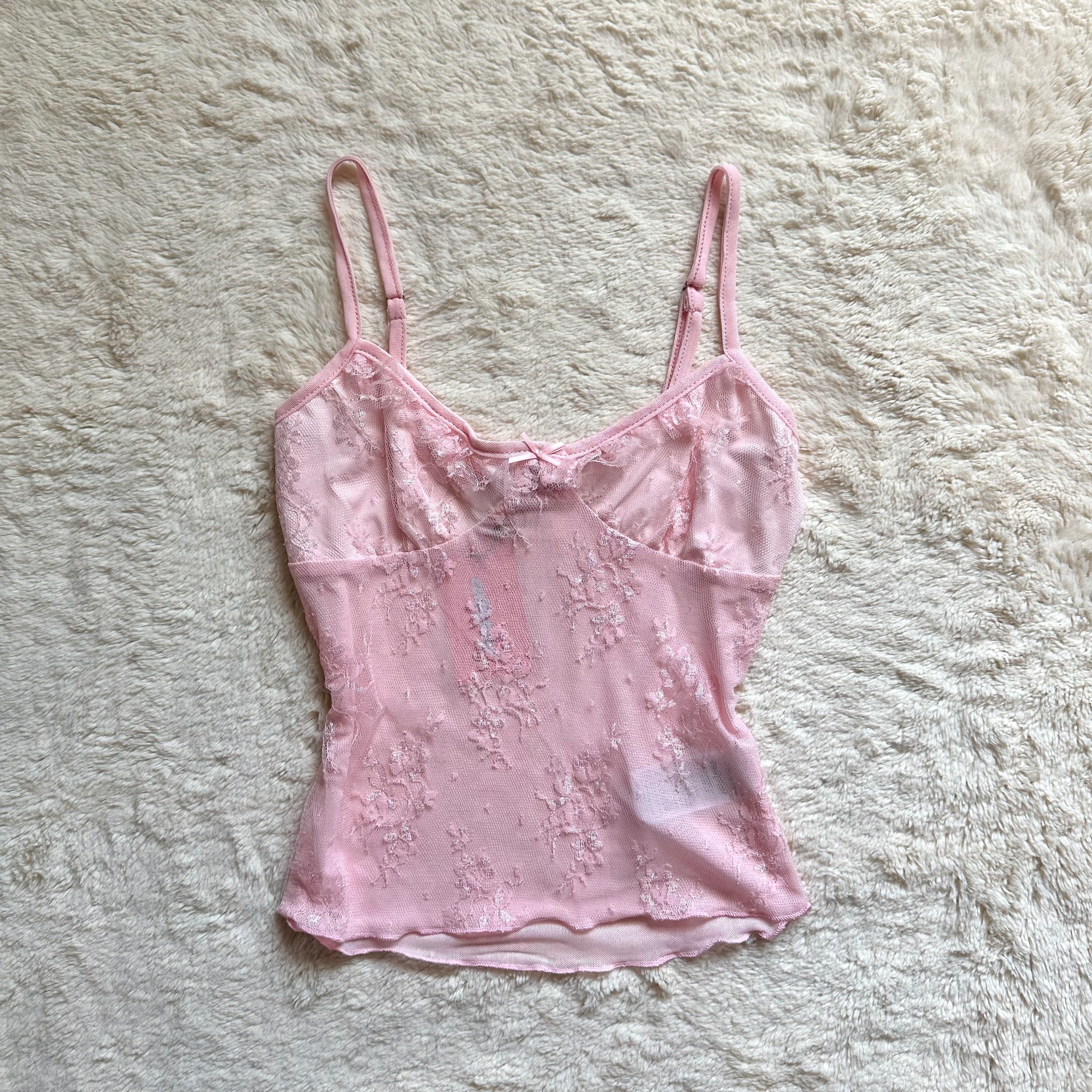 edikted angelina sheer lace tank top - rtp: $42