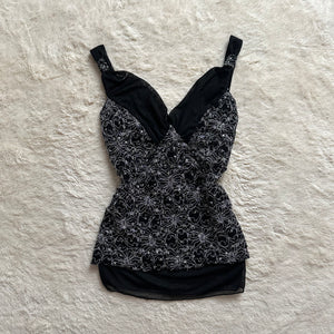 2000's spiderweb cami