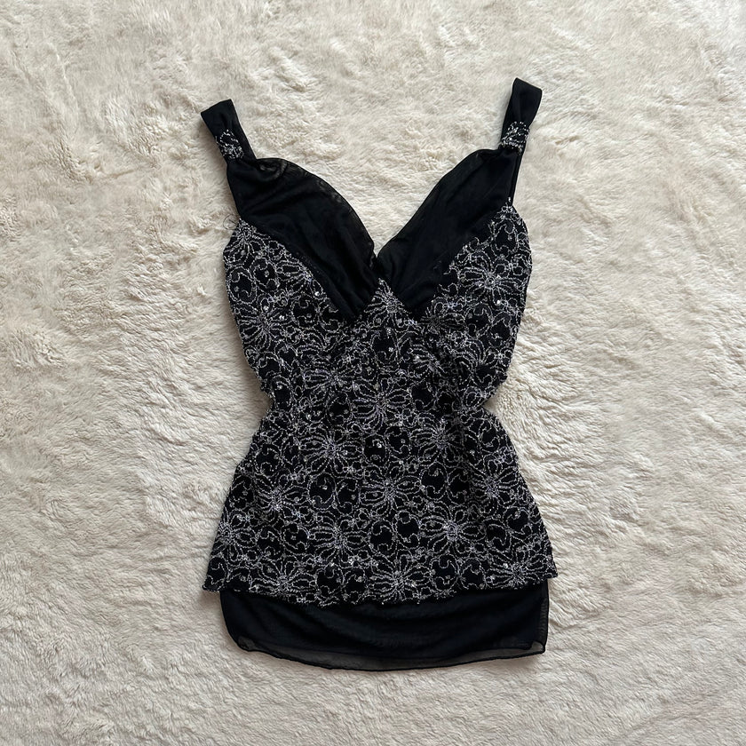 2000's spiderweb cami