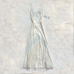 1980's ivory lace heirloom gown