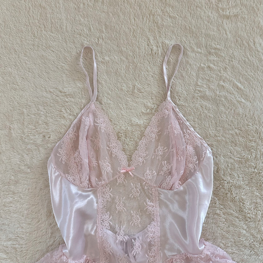 1990's pearly pink teddy