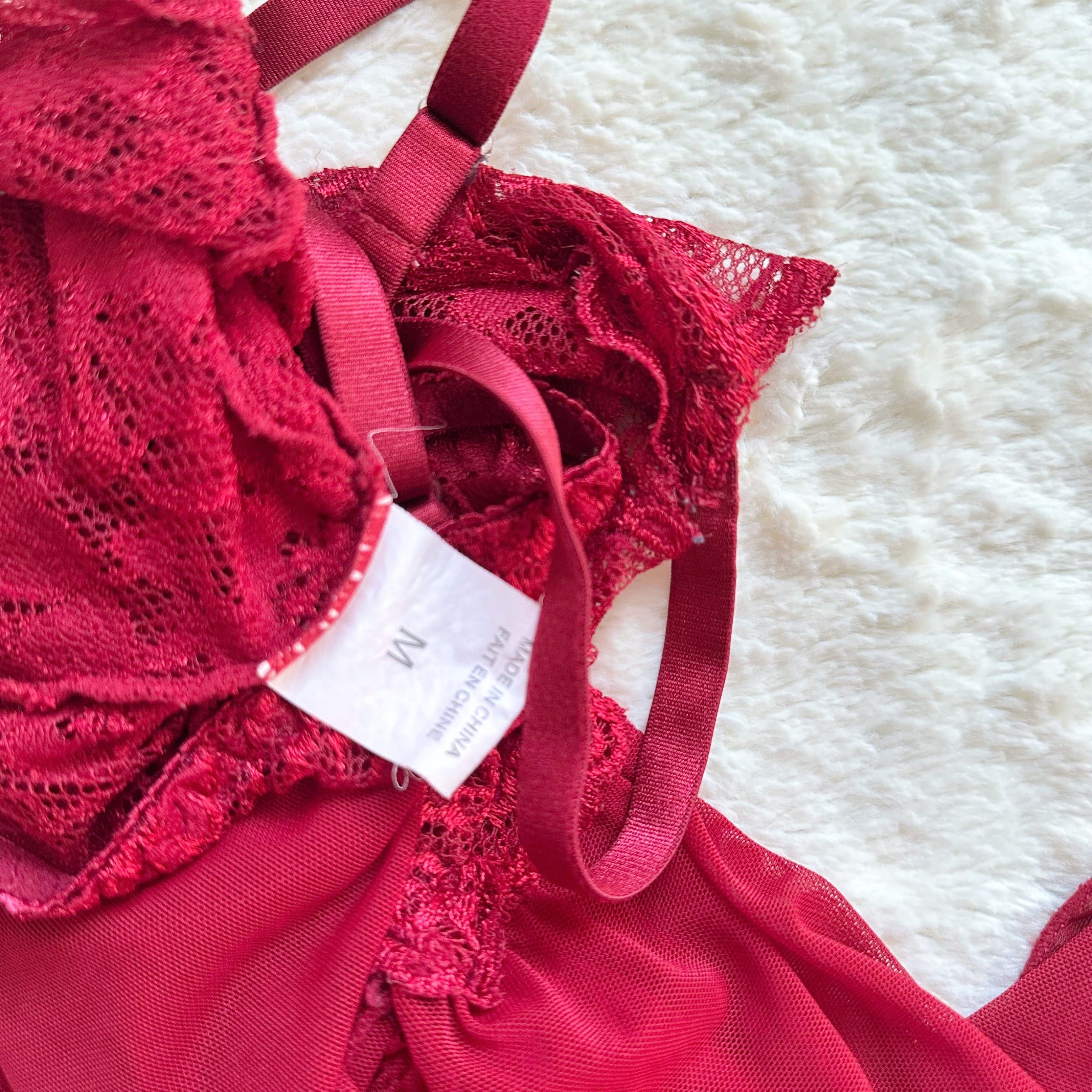 burgundy briar slip dress