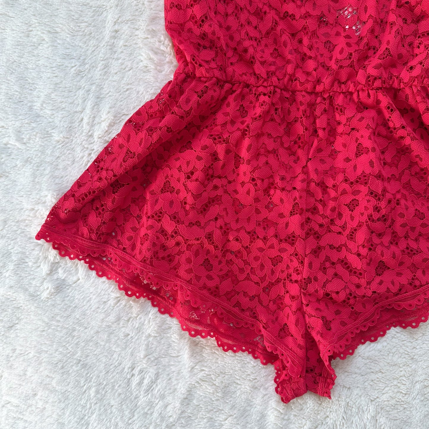 2016 holly lace playsuit