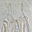 1980's champagne kisses slip dres