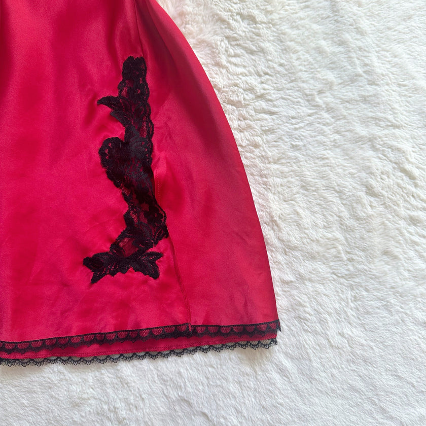 2000's sweetheart hour slip dress