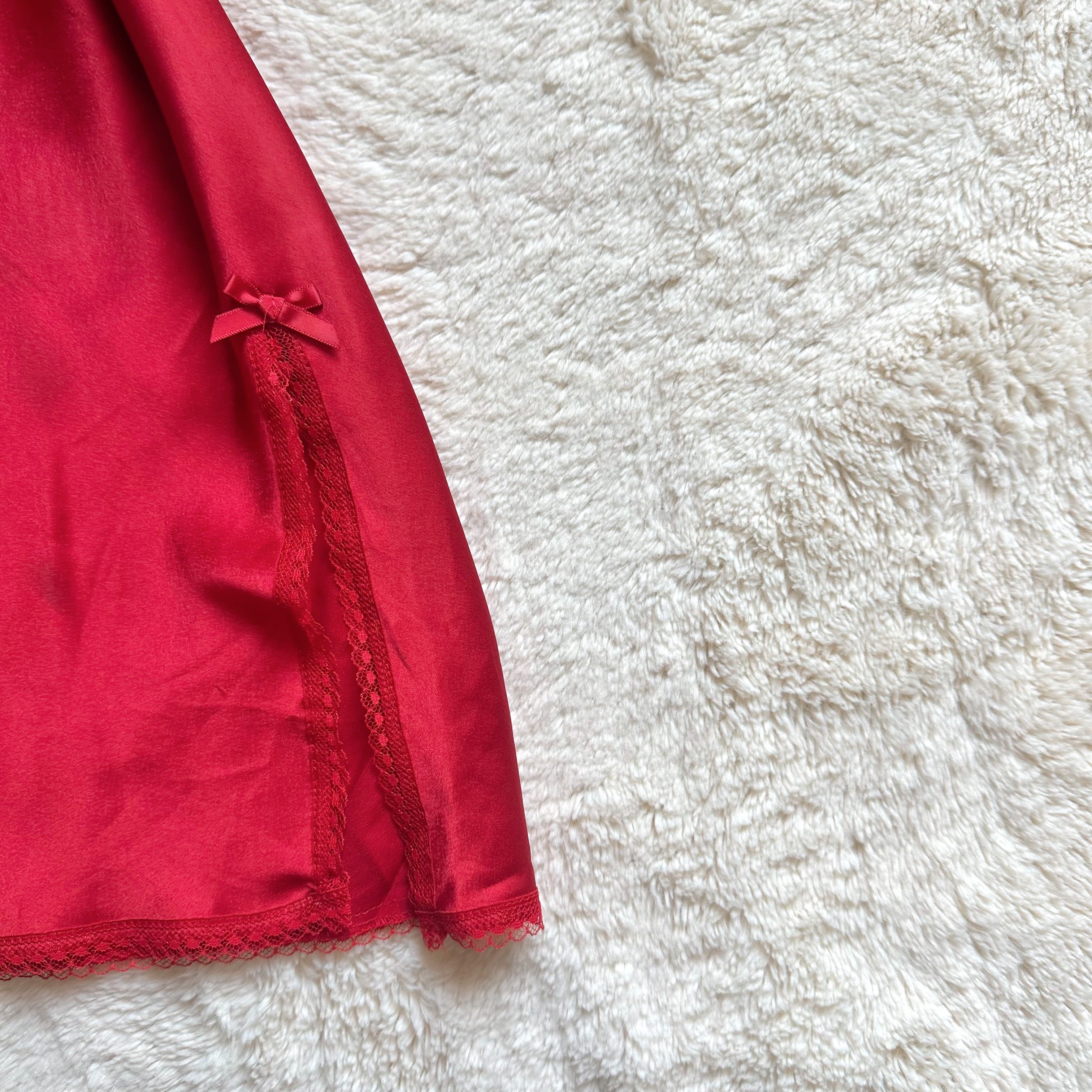 2005 ruby romance slip dress