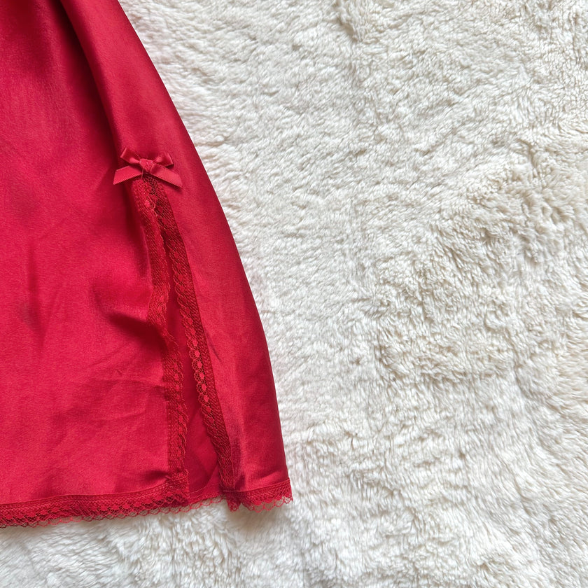 2005 ruby romance slip dress