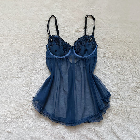 2011 navy noir babydoll
