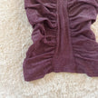 2000's mauve ruche camisole