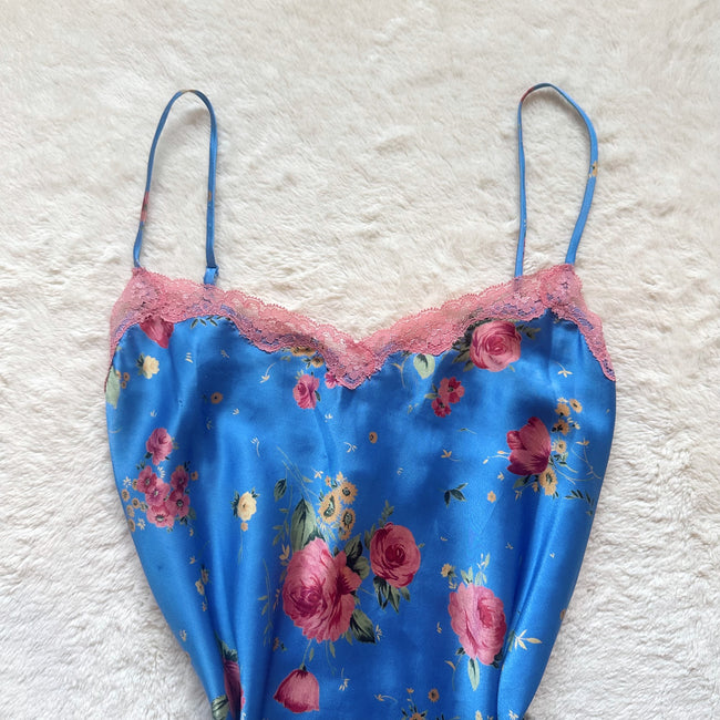 2002 sky blossom slip dress