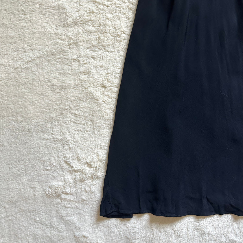 1990's noir romance slip dress