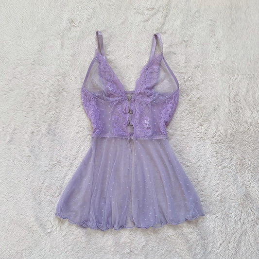 2000's twinkle taffy micro slip dress