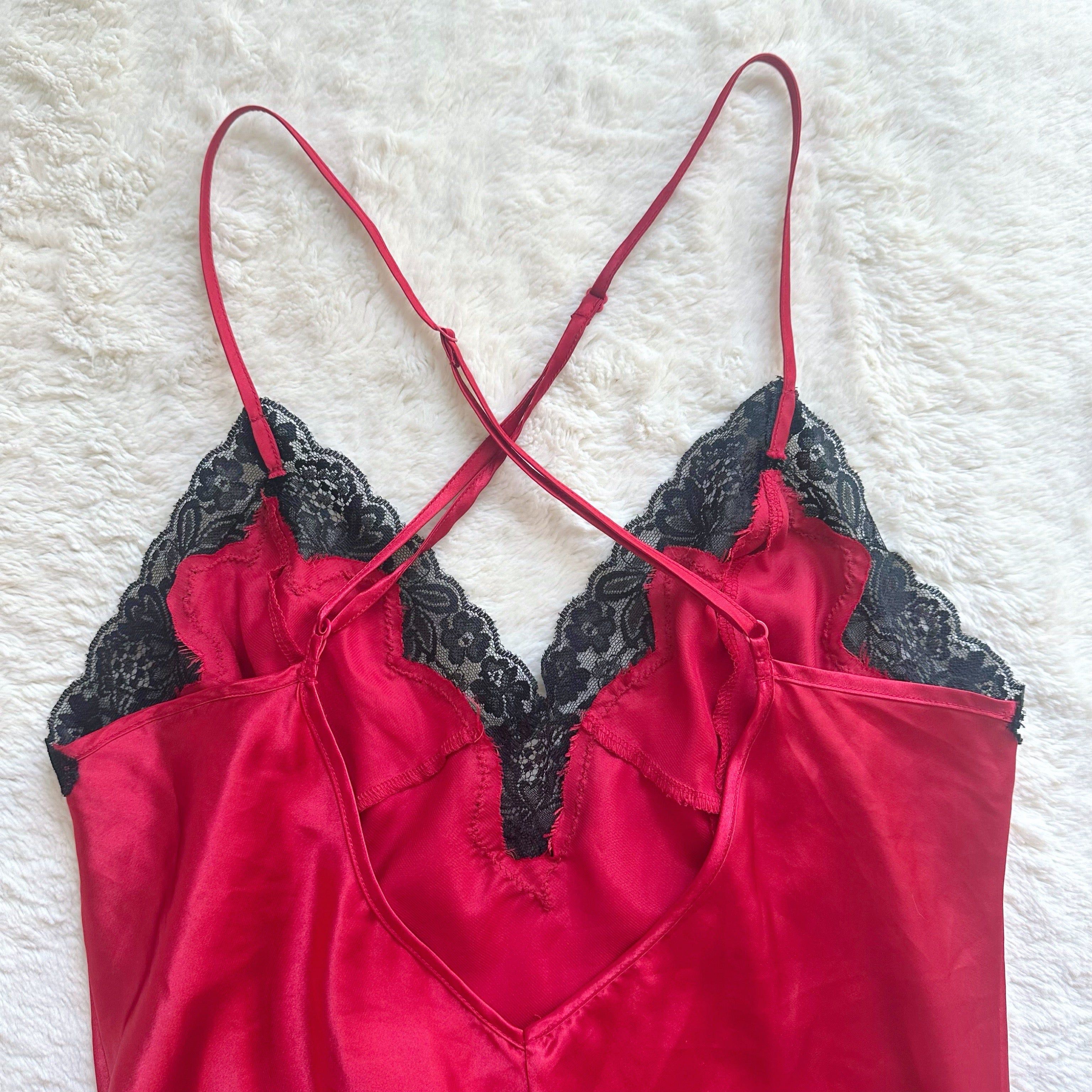 2000's sweetheart hour slip dress