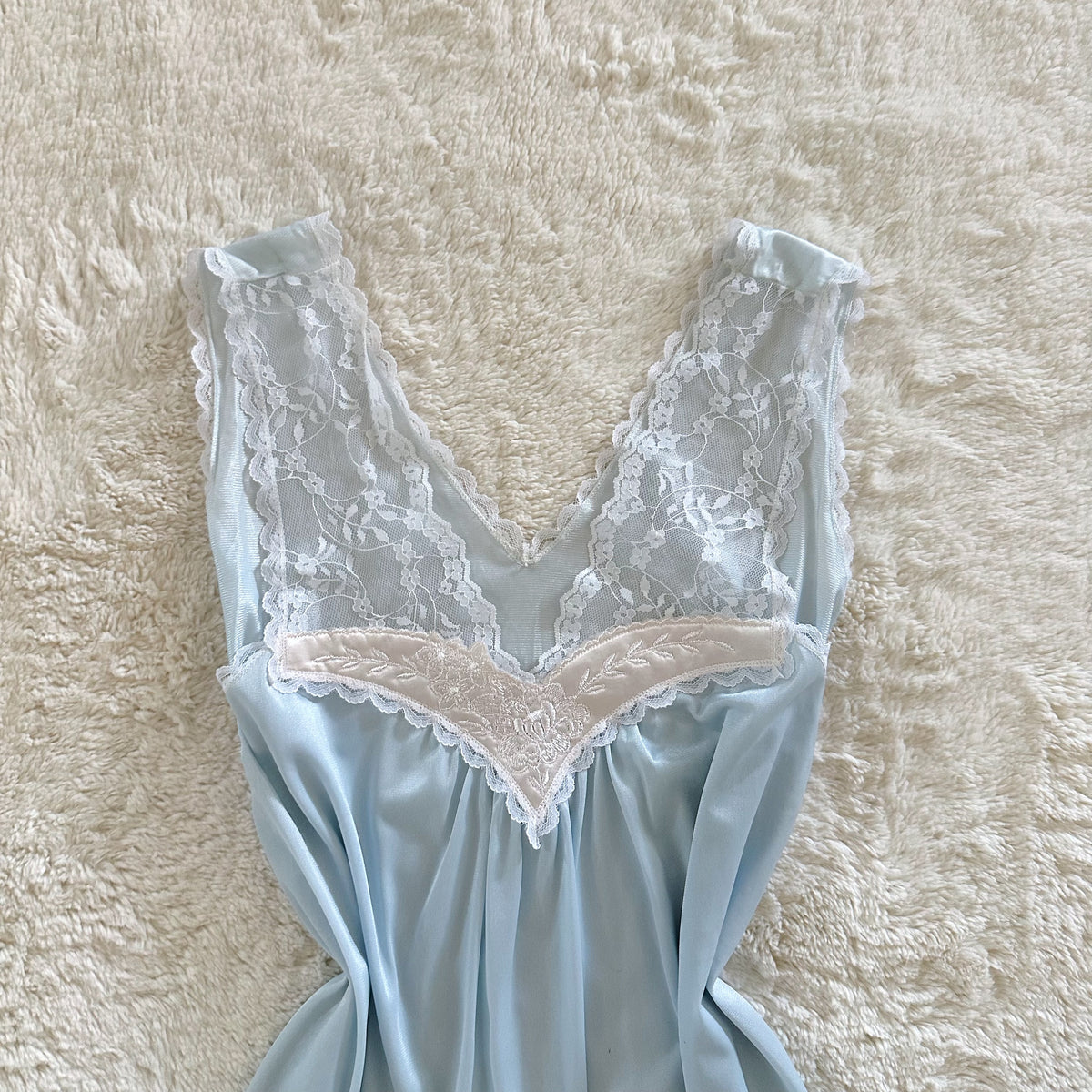 1990's cloudy skies babydoll set