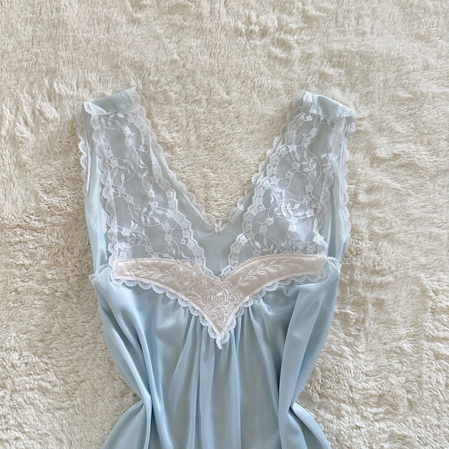 1990's cloudy skies babydoll set