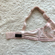 contemporary champagne rose bra
