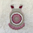 2000's crochet mandala top
